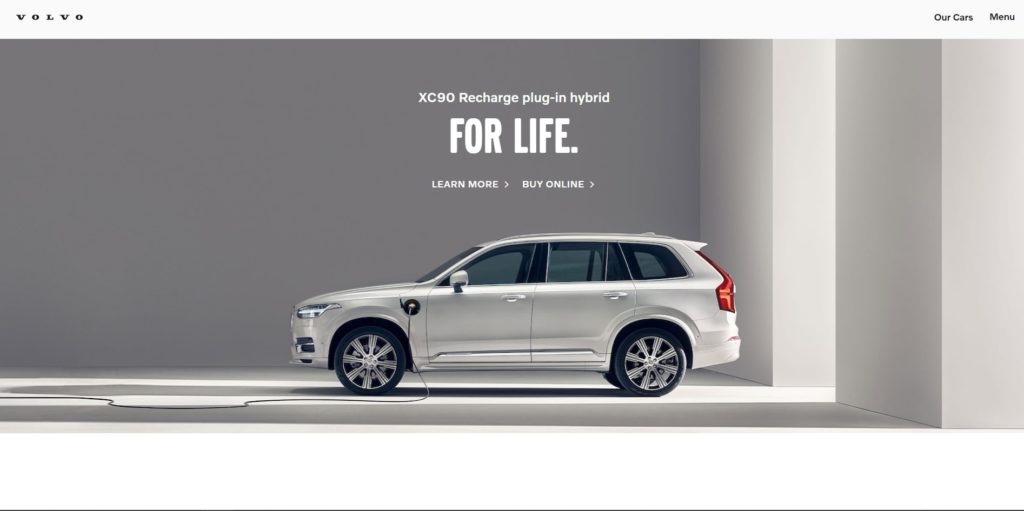 Volvo Dubai Festival City Showroom's Homepage