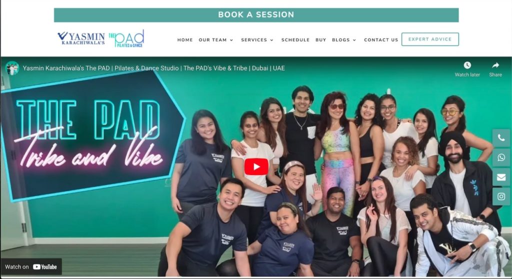 Yasmin Karachiwala's The PAD's Homepage