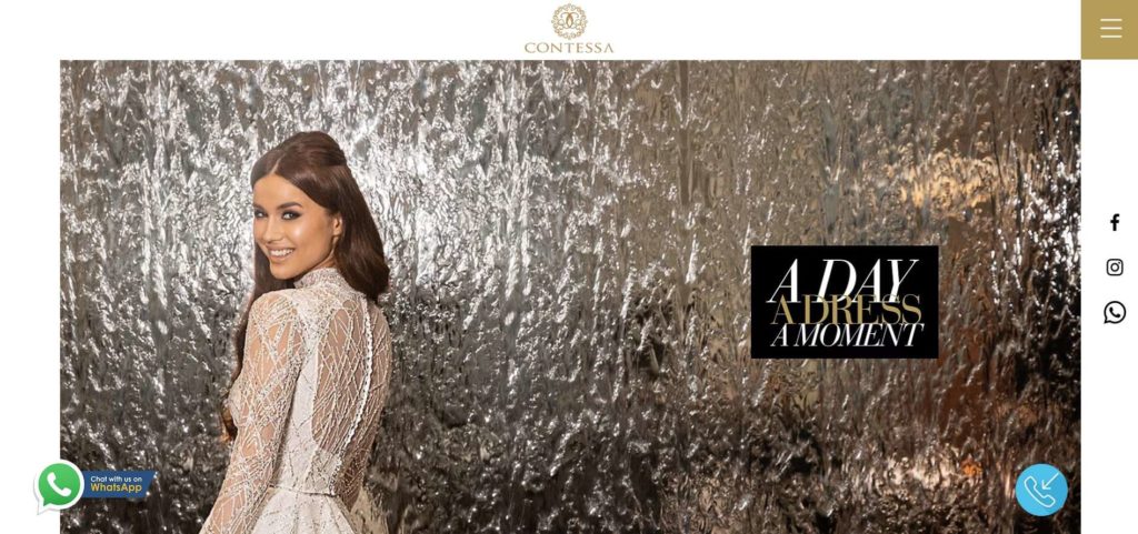 Contessa Bridal Homepage