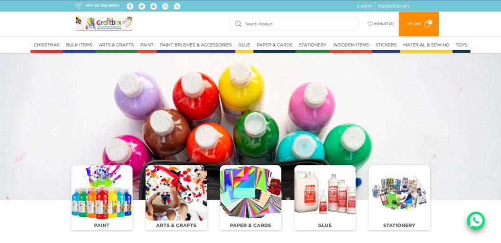 Craftbox Homepage