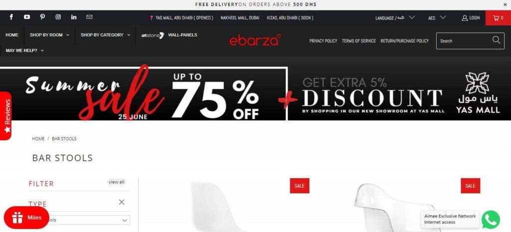 Eberza Homepage1