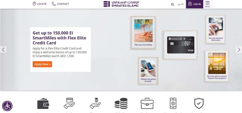 Emirates Islamic Homepage