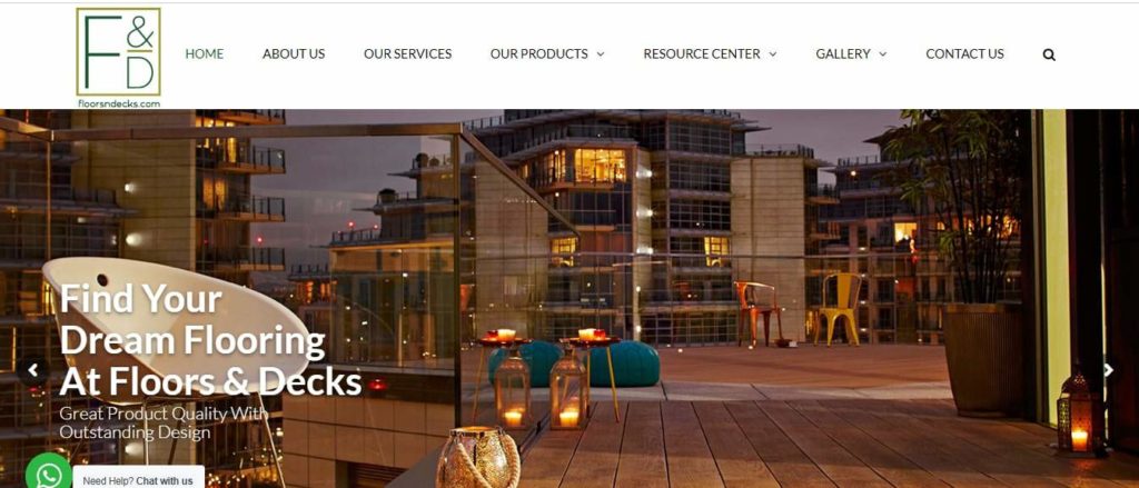 Floors N Decks Homepage