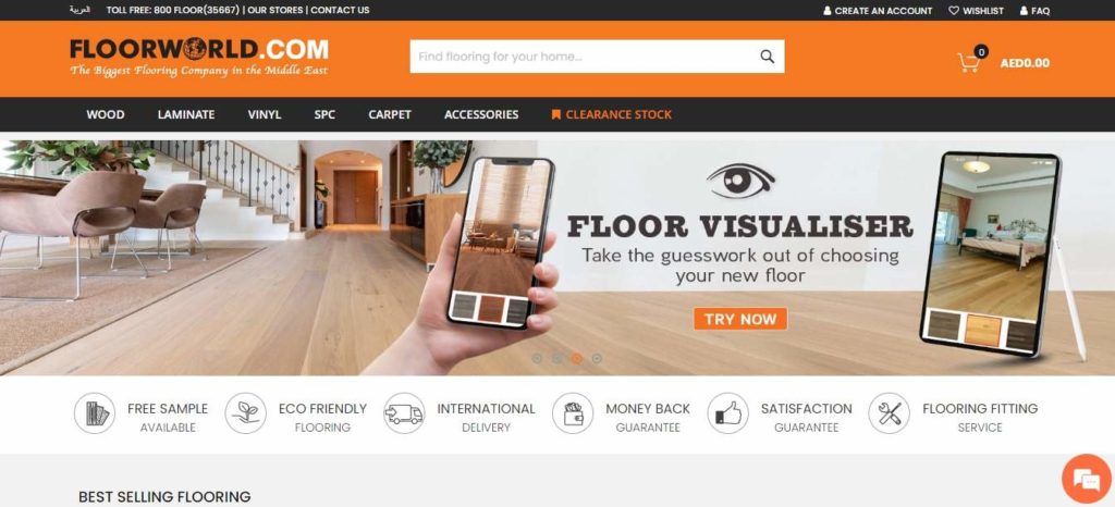 Floorworld LLC Homepage