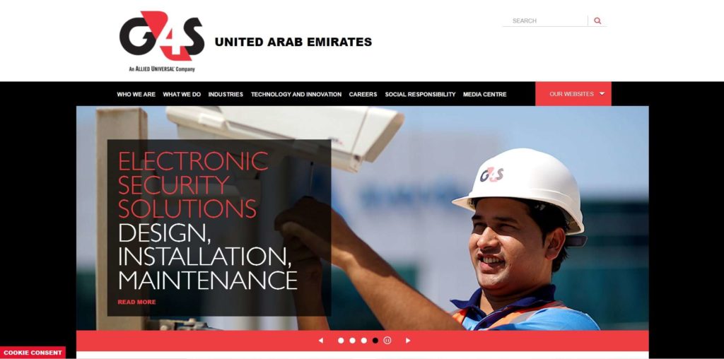 G4S Secure Solutions L.L.C Homepage