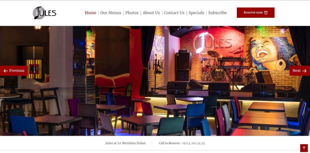 Jules Homepage