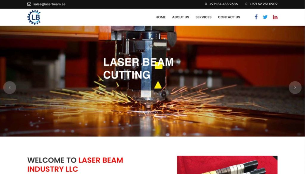 Laser Beam Industry LLC Homepage