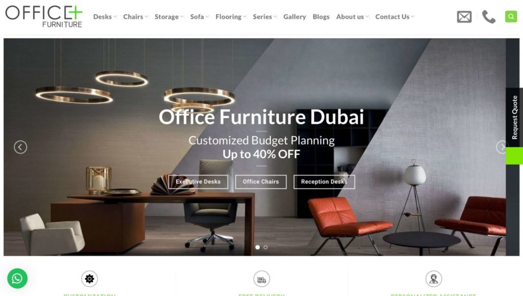 Office Plus Furniture Homepage