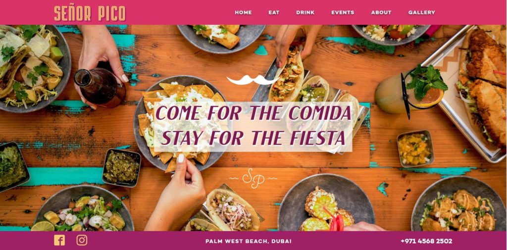 Señor Pico Homepage