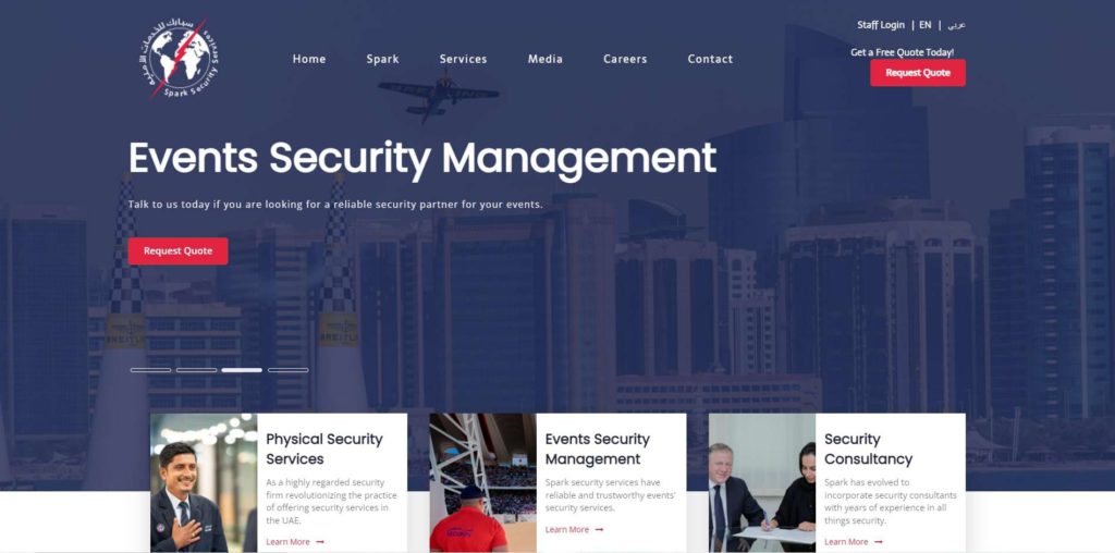 Spark Security Homepage