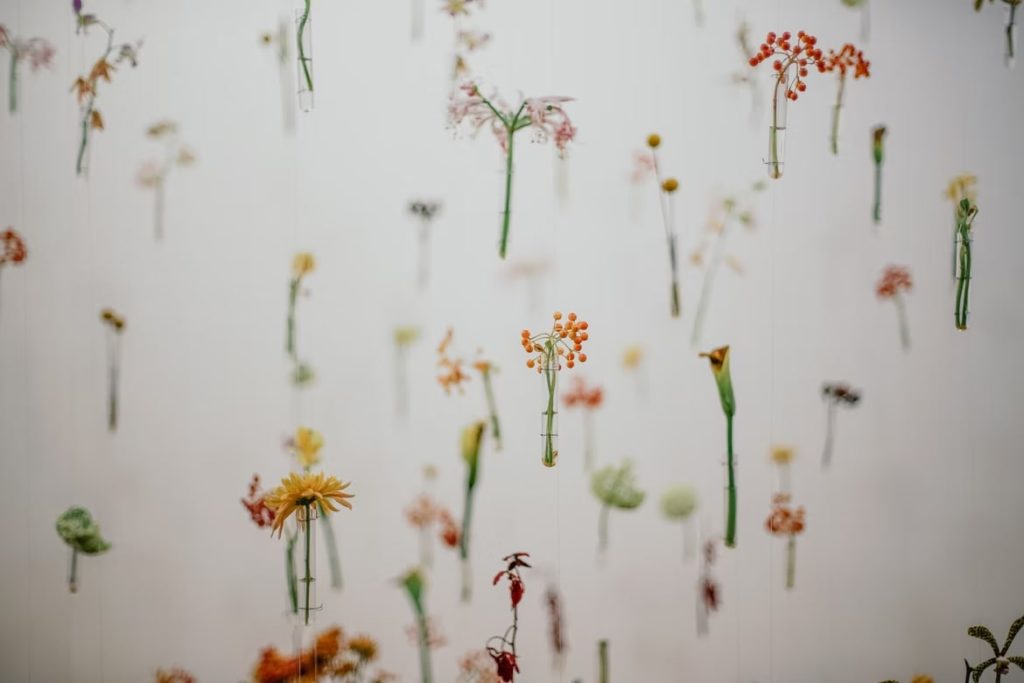 Suspend your flowers