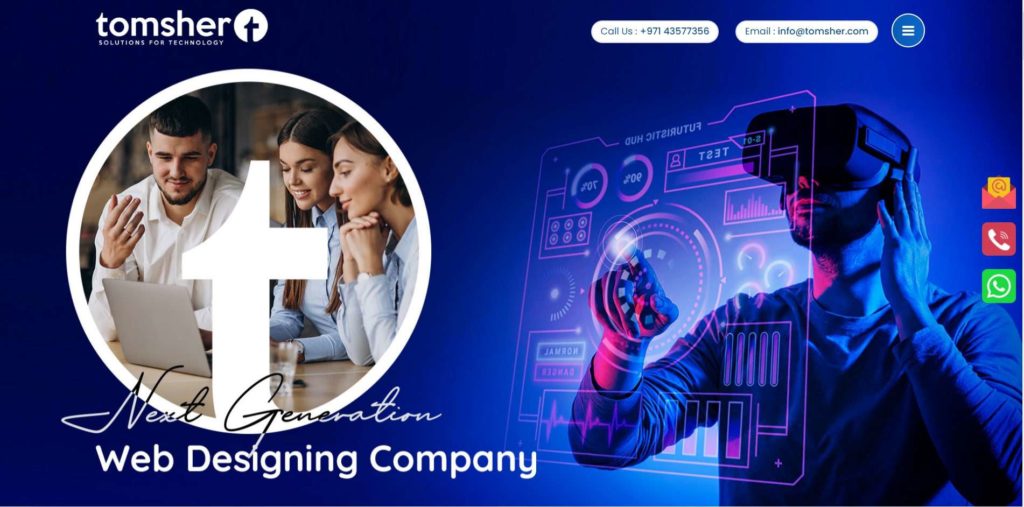 Tomsher Technologies LLC Homepage