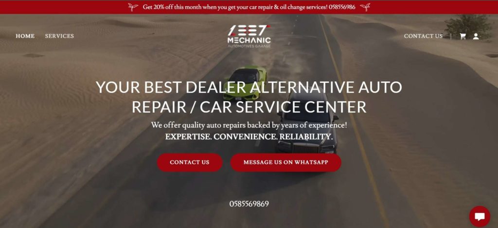 1337 Mechanic Homepage