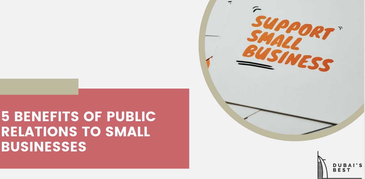 5 Benefits of Public Relations to Small Businesses