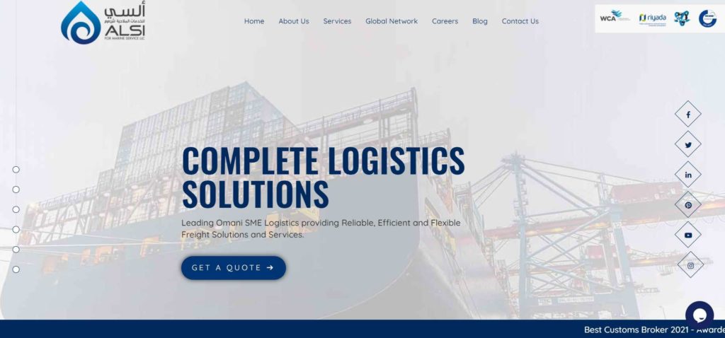 Alsi For Marin Services LLC Homepage