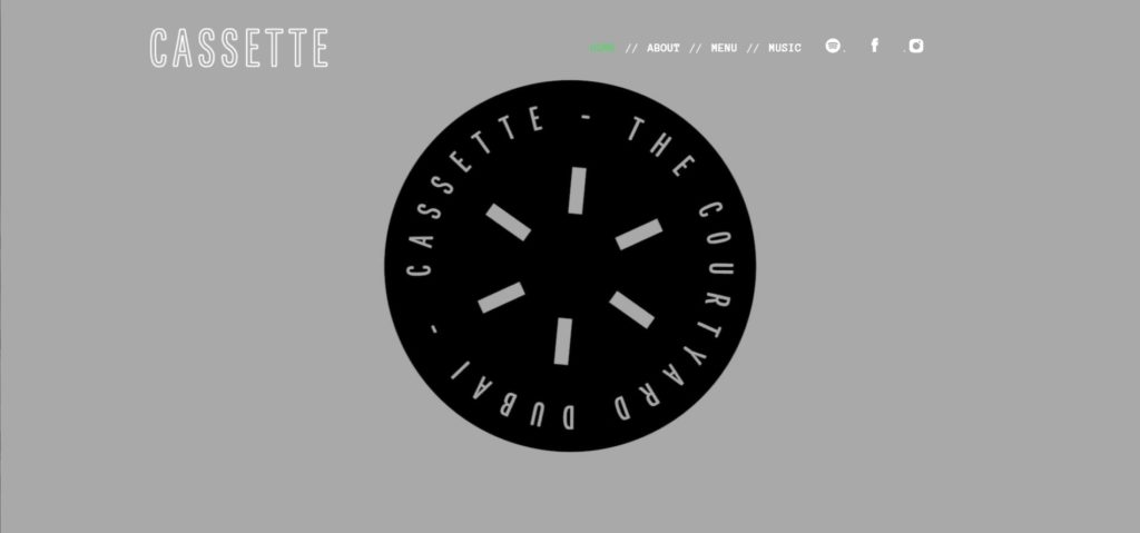 Cassette Homepage