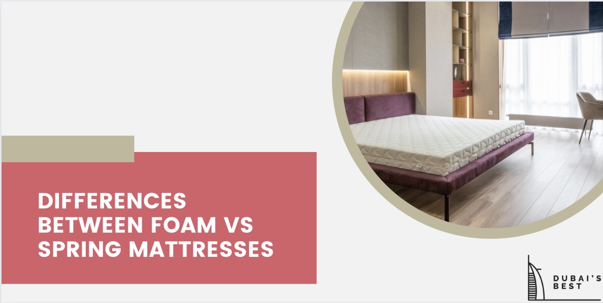 Differences between Foam vs. Spring Mattresses