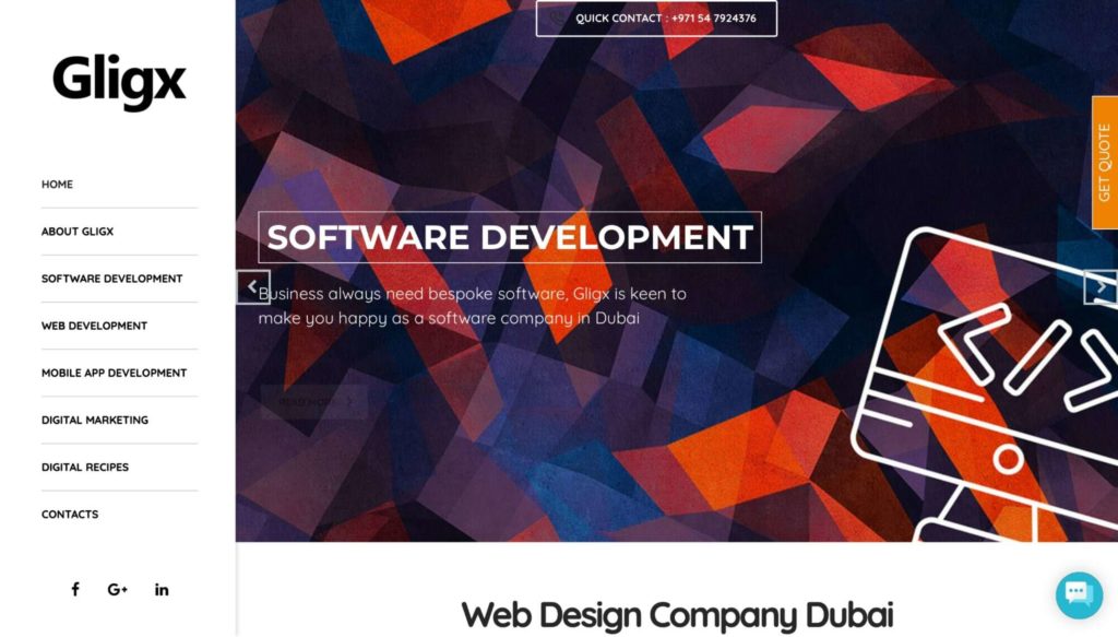 Gligx Homepage