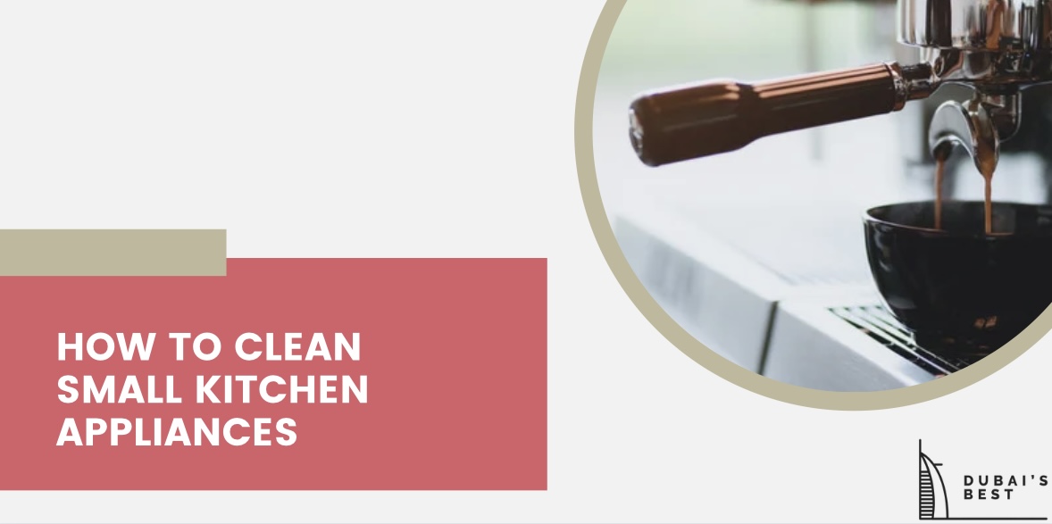 How to Clean Small Kitchen Appliances
