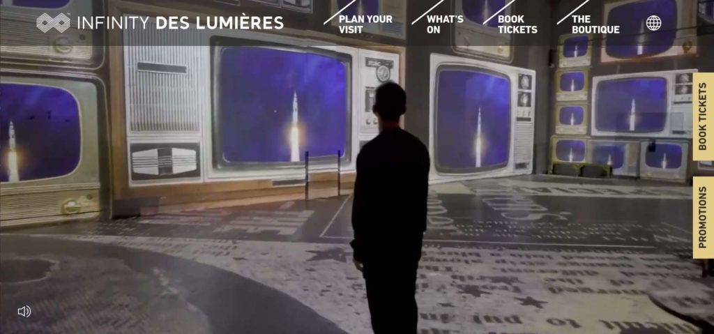 Infinity Des Lumieres Homepage
