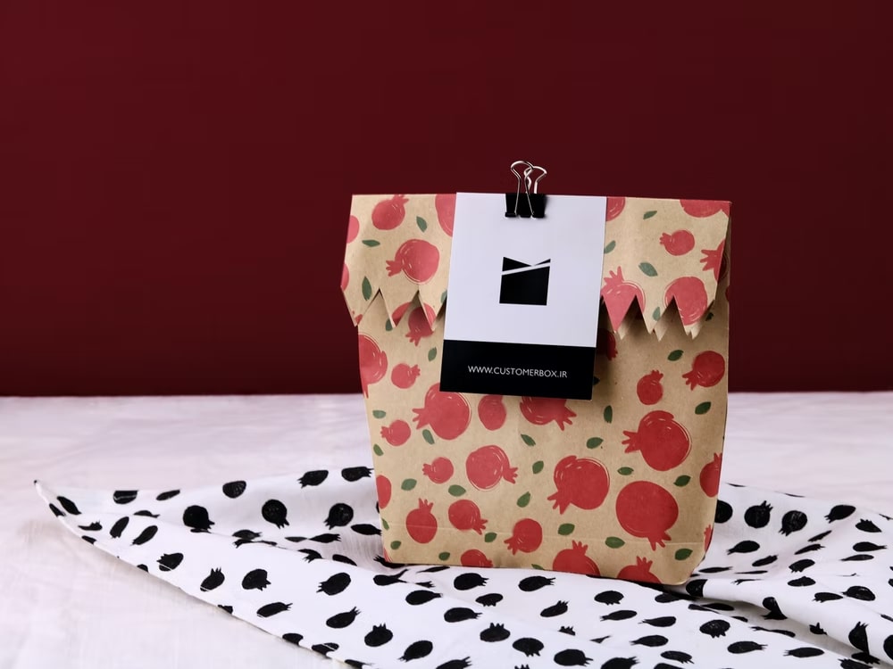 Make a wrapper paper bag