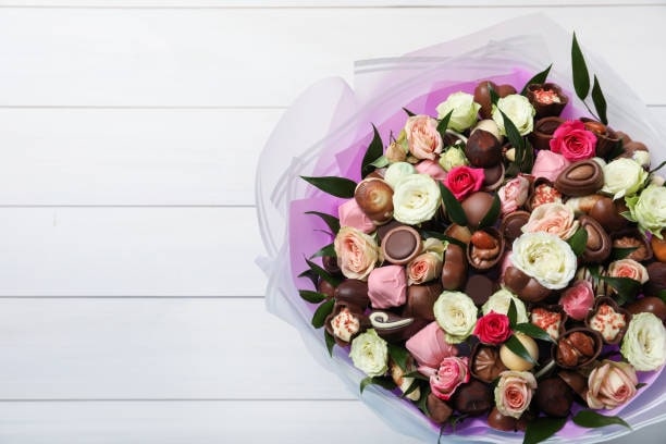 Make flower-bouquet-styled gifts