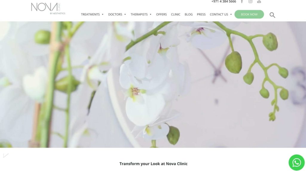 Nova Clinic Homepage