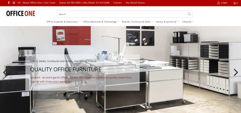 Office One Homepage