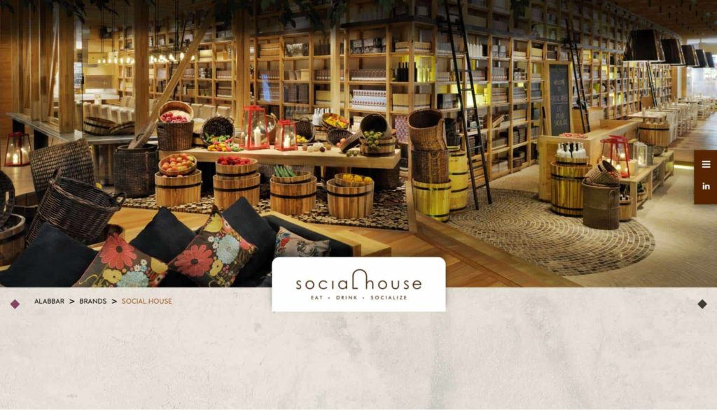 Social House Homepage