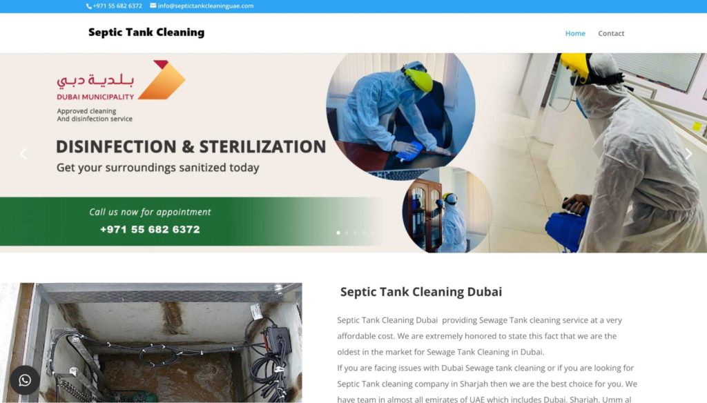 Speed Sewage And Septic Tank Cleaning Services Dubai Homepage