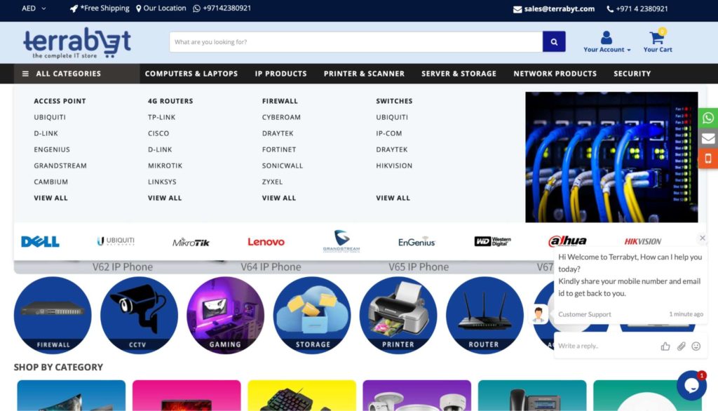 Terrabyt.com Homepage