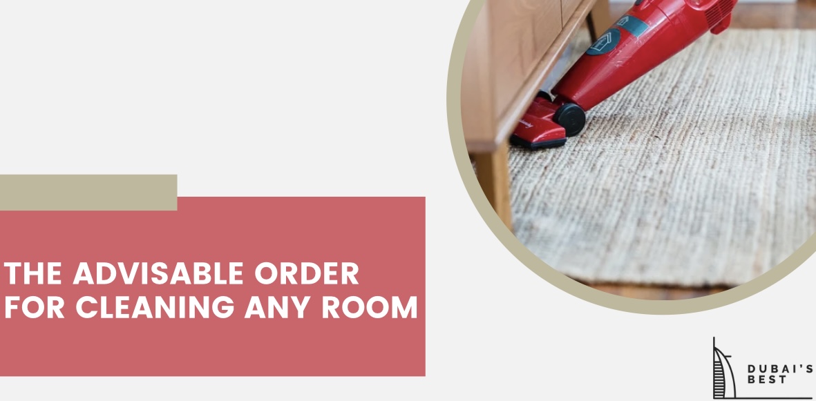 The Advisable Order for Cleaning Any Room
