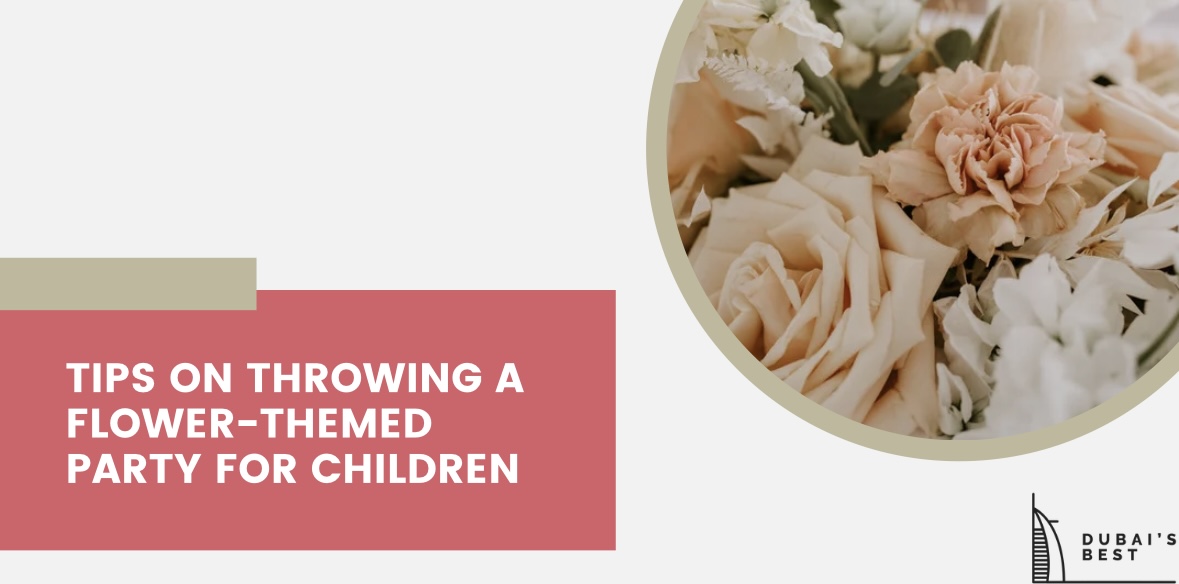 Tips on Throwing a Flower-Themed Party for Children