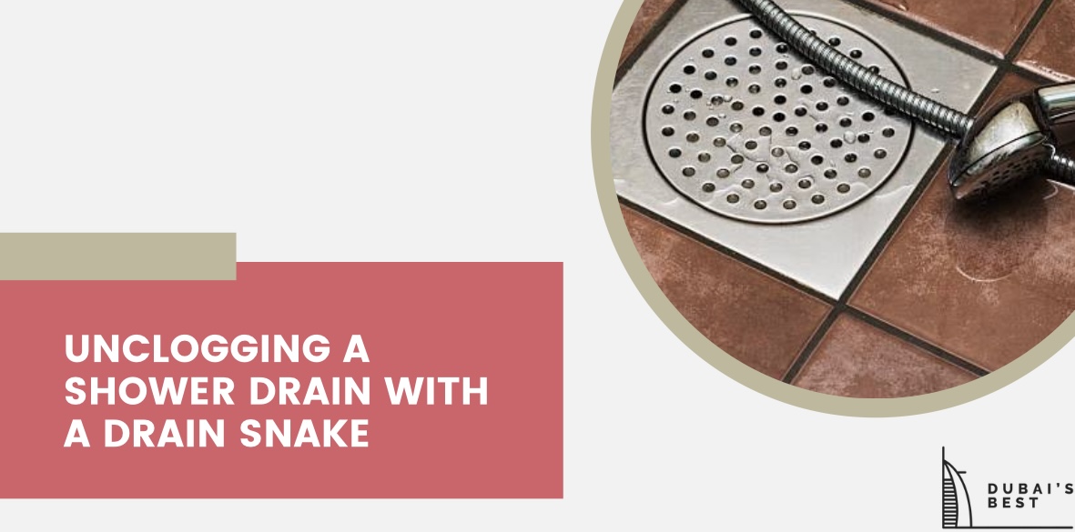 Unclogging a Shower Drain with a Drain Snake