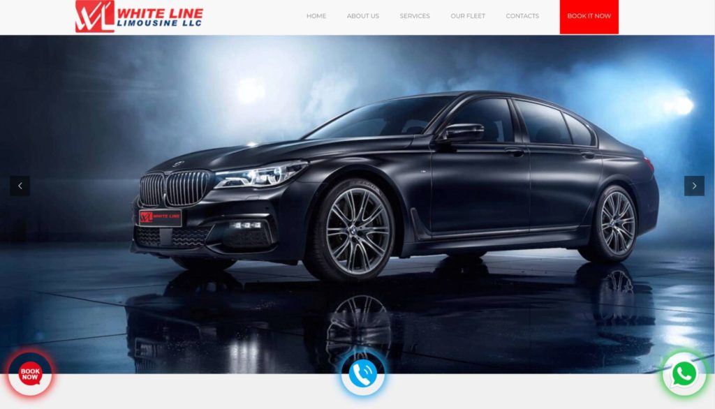 White Line Limousine Homepage