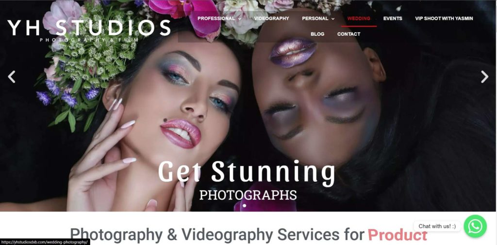 YH Studios Homepage