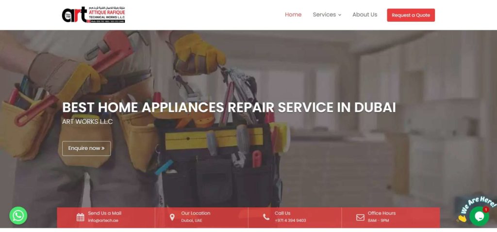 ART Technical Works Homepage