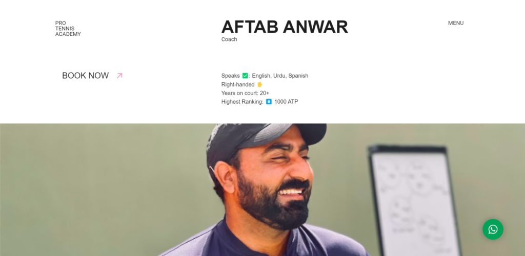 Aftab Anwar Homepage