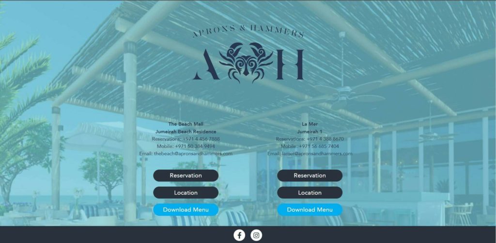 Aprons & Hammers Homepage