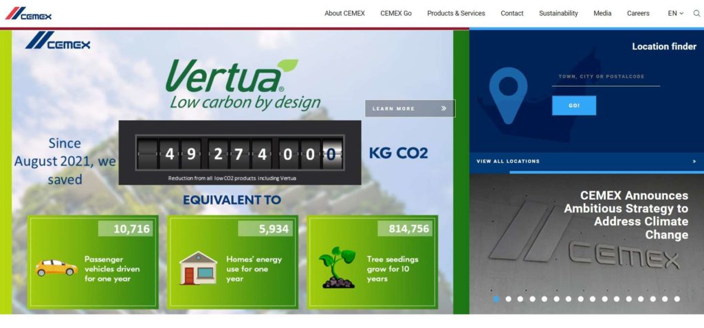 CEMEX Homepage