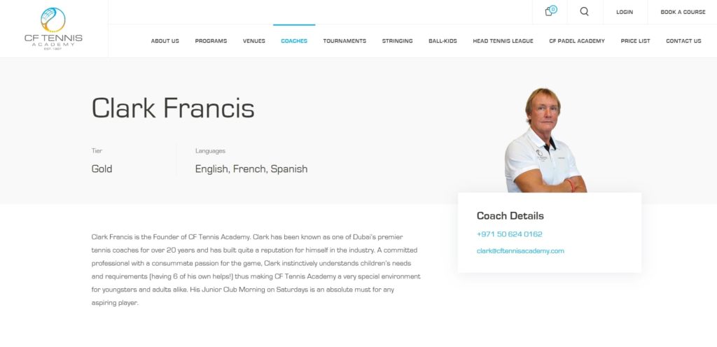 Clark Francis Homepage