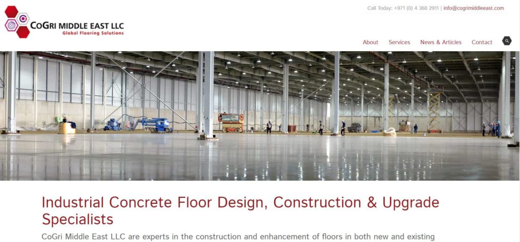 CoGri Middle East Homepage