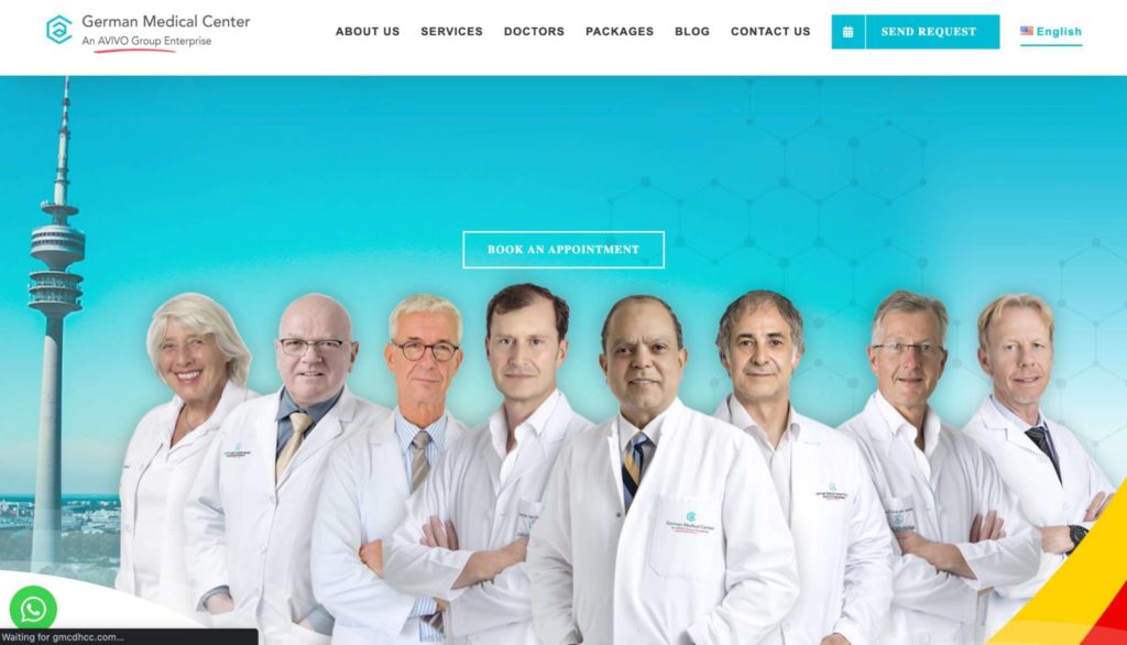 Dr. Darya Homayounfar of German Medical Center FZ-LLC Homepage