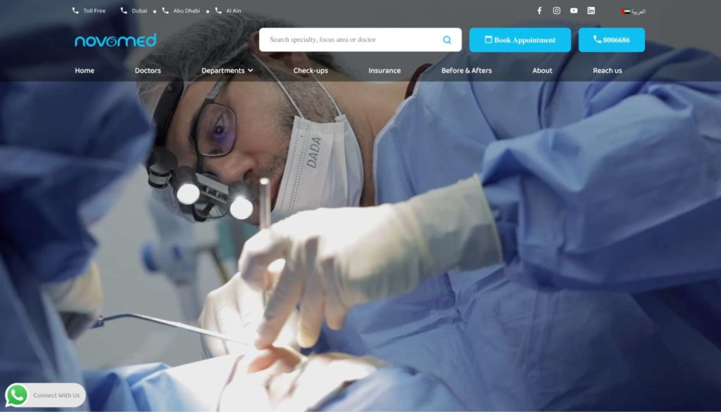 Dr. Heather Eade of NOVOMED Homepage