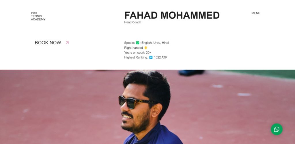 Fahad Mohammed Homepage