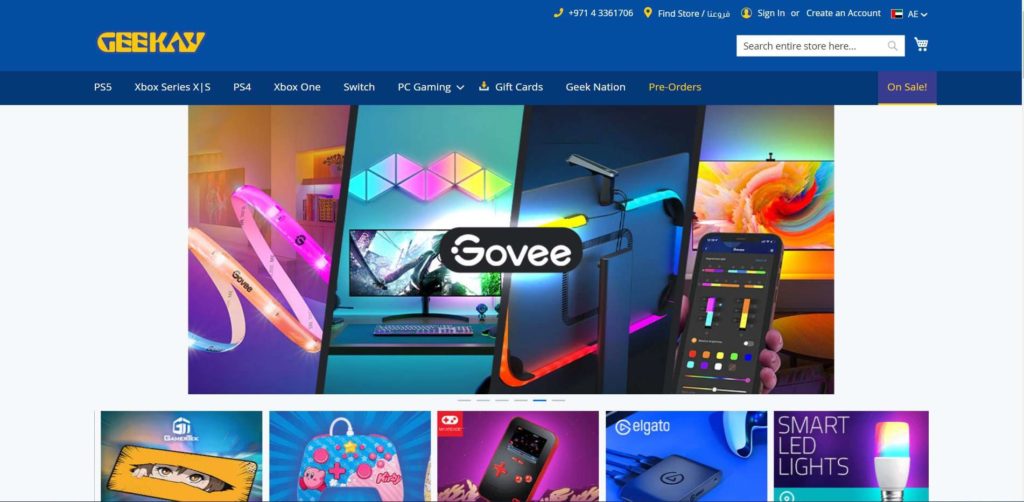 Geekay Homepage