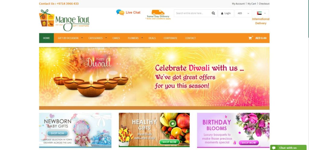 Mange Tout Homepage
