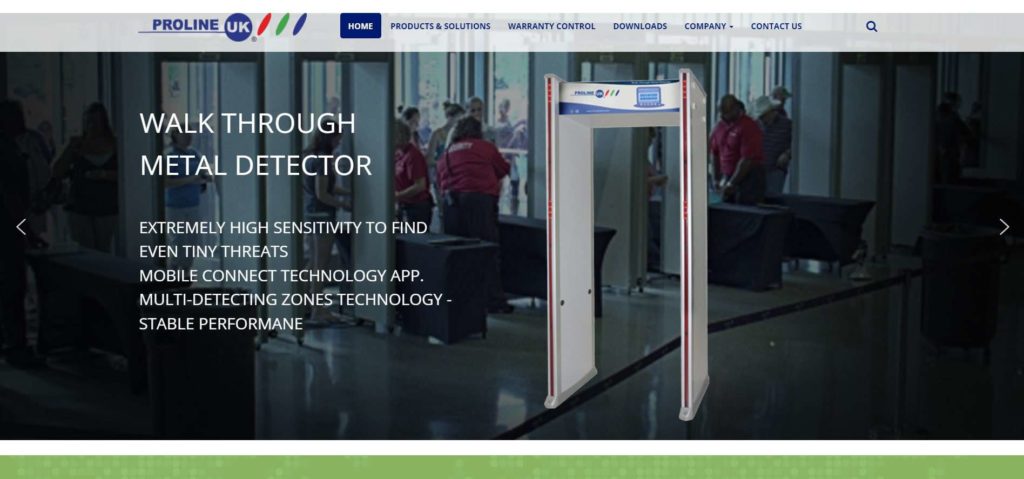 Proline UK Homepage