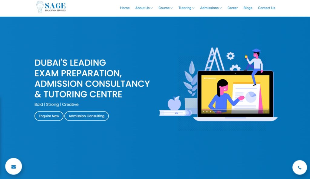 Sage Education Homepage