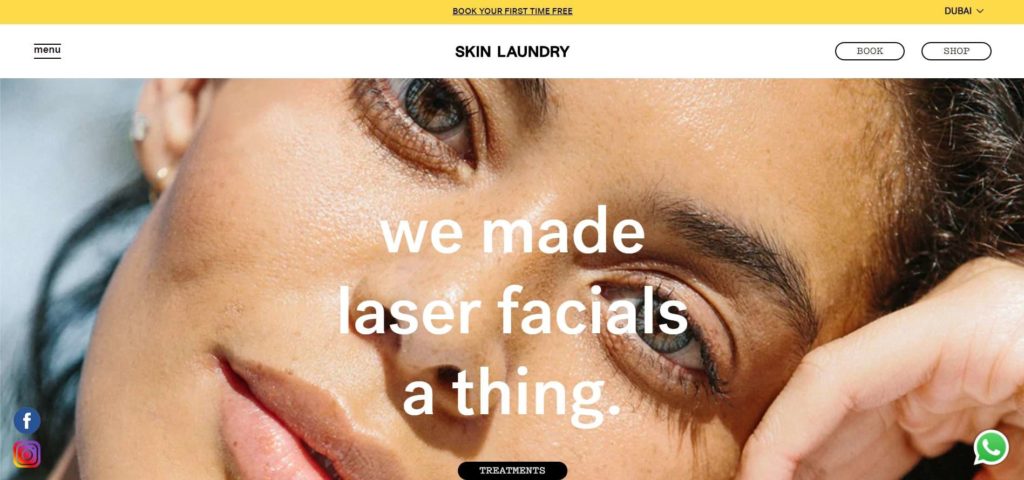 Skin Laundry Homepage